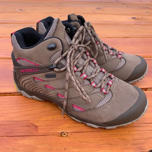 Merrell Women's Chameleon 7 Mid Waterproof Hiking - Picture 4 of 13
